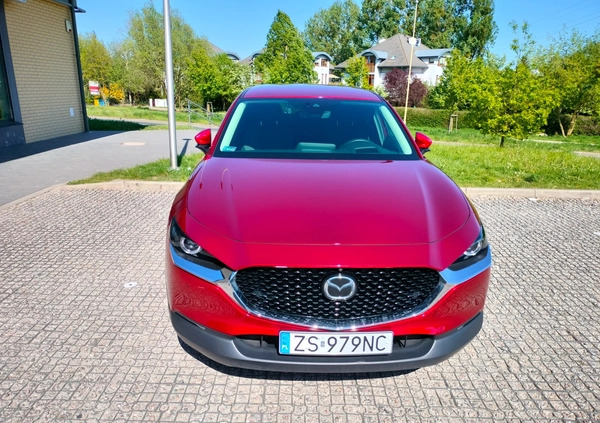 Mazda CX-30 cena 120000 przebieg: 45000, rok produkcji 2020 z Szczecin małe 137